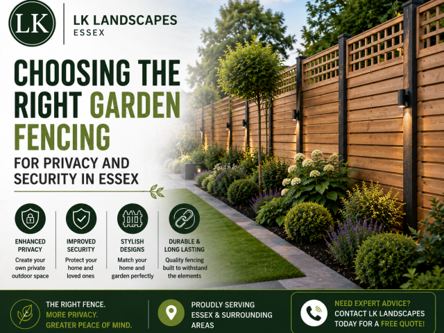 Choosing the Right Garden Fencing for Privacy and Security in Essex