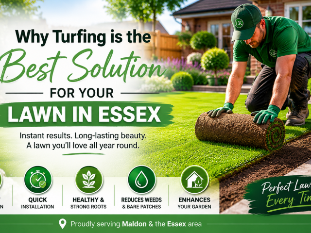 Why Turfing is the Best Solution for Your Lawn in Essex