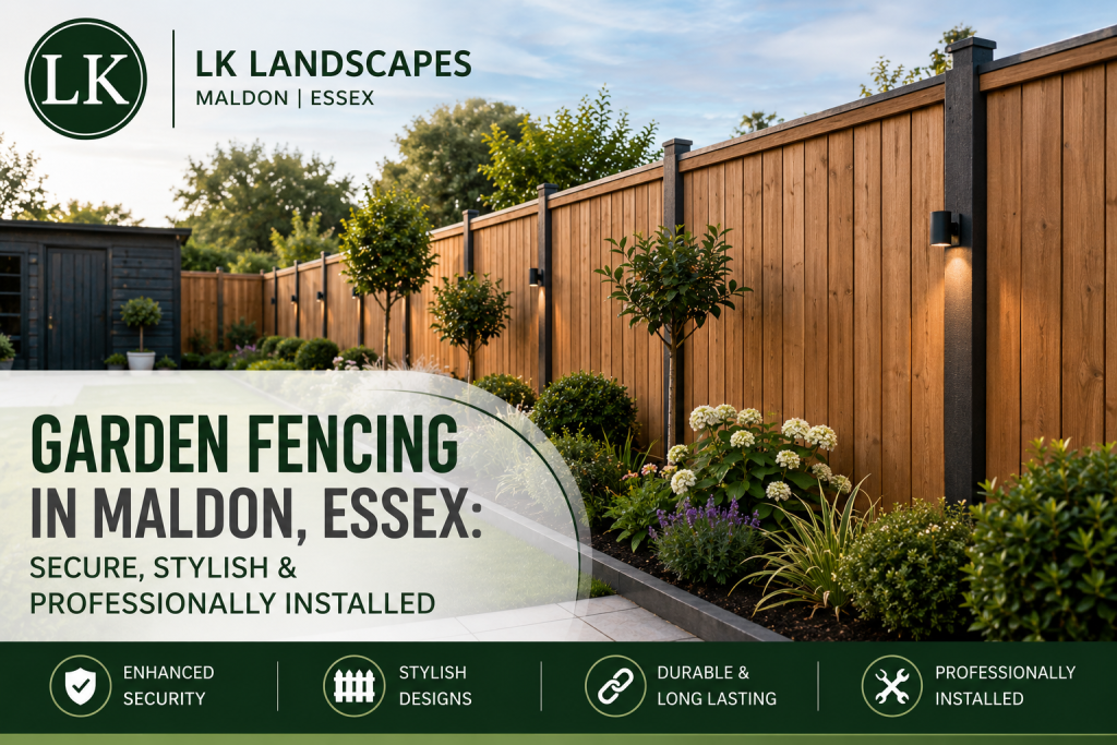 Garden Fencing in Maldon, Essex: Secure, Stylish & Professionally Installed