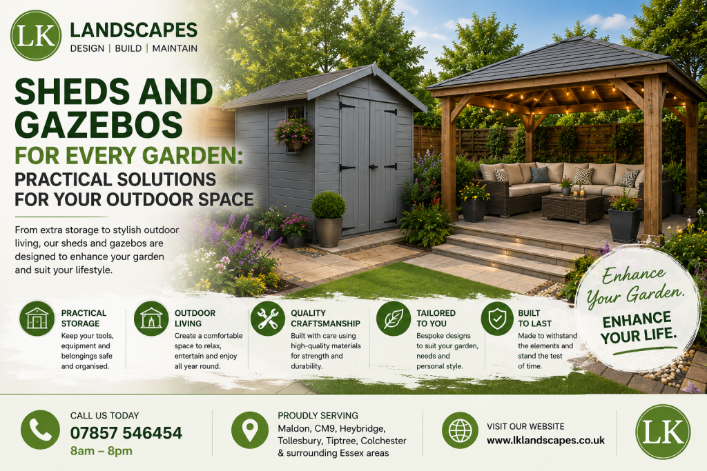 Sheds and Gazebos for Every Garden: Practical Solutions for Your Outdoor Space