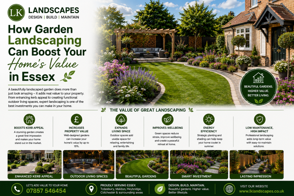 How Garden Landscaping Can Boost Your Home’s Value in Essex