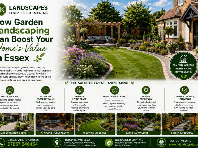 How Garden Landscaping Can Boost Your Home’s Value in Essex