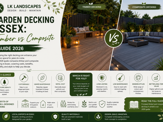 Garden Decking Essex: Timber vs Composite, Which Should You Choose?